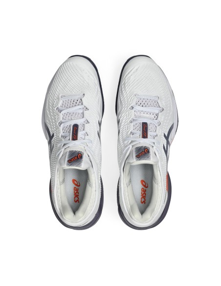 Asics Court Ff 3 Clay Bianco 1041A371 |ASICS |Scarpe da padel