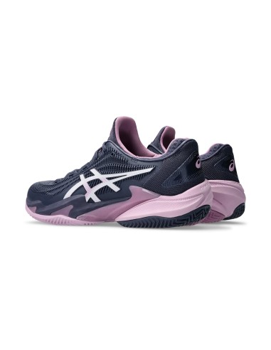 Asics Court Ff 3 Clay Indigo Femme 1042A221 |ASICS |Chaussures de padel