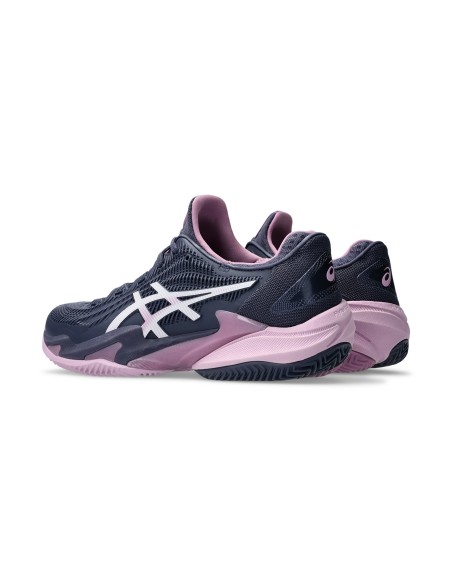 Asics Court Ff 3 Clay Indigo Femme 1042A221 |ASICS |Chaussures de padel