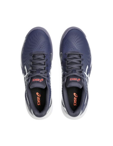 Asics Gel-Challenger 14 Clay Azul Marino 1041A449 |ASICS |Scarpe da padel