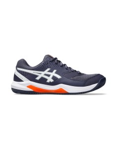 Asics Gel-Dedicate 8 Clay Azul Marinho 1041A448 |ASICS |Sapatilhas de padel