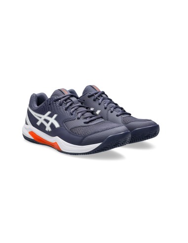 Asics Gel-Dedicate 8 Clay Azul Marinho 1041A448 |ASICS |Sapatilhas de padel