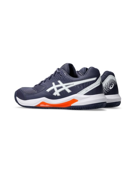Asics Gel-Dedicate 8 Clay Azul Marinho 1041A448 |ASICS |Sapatilhas de padel