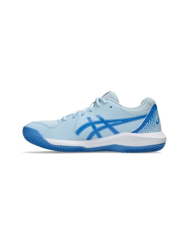 Asics Gel-Dedicate 8 Clay Bleu Femme 1042A255 |ASICS |Chaussures de padel