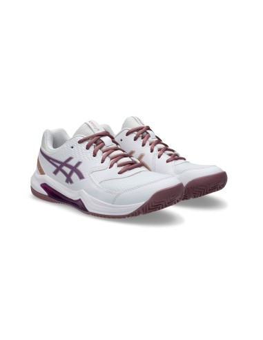 Asics Gel-Dedicate 8 Padel Blanco Mujer 1042A241 |ASICS |Zapatillas de pádel