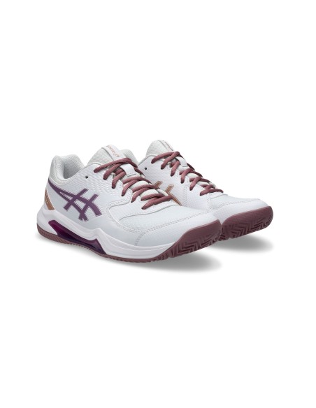 Asics Gel-Dedicate 8 Padel Bianco Donna 1042A241 |ASICS |Scarpe da padel