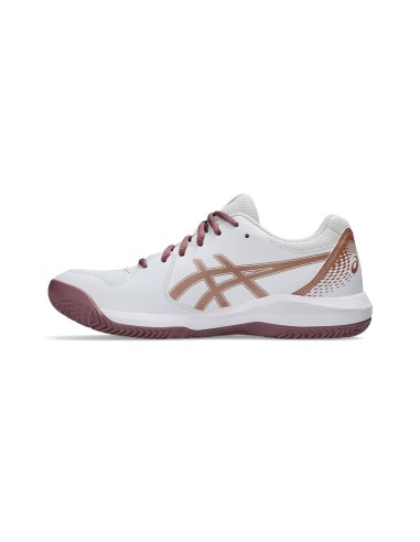 Asics Gel-Dedicate 8 Padel Branco Mulher 1042A241 |ASICS |Sapatilhas de padel