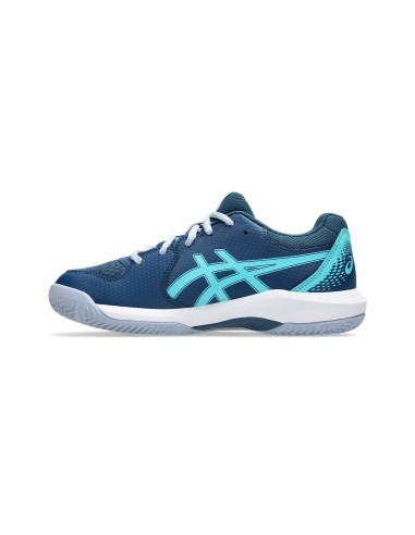 Asics Gel-Dedicate 8 Padel Gs 1044A064-405 Bleu Junior |ASICS |Chaussures de padel