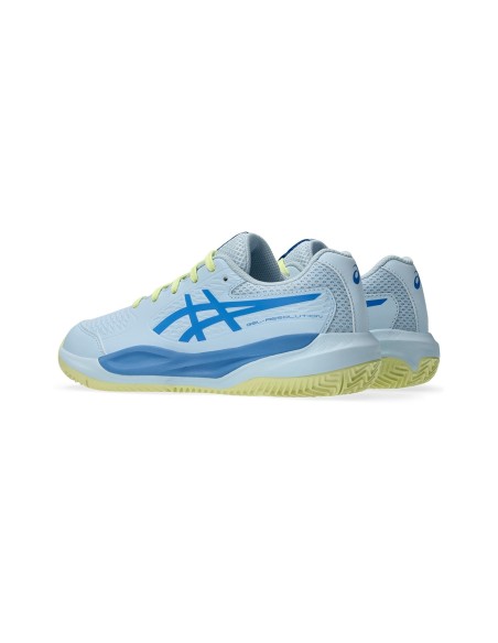 Asics Gel-Resolution X Gs Clay 1044A080-401 Azul Junior |ASICS |Zapatillas de pádel