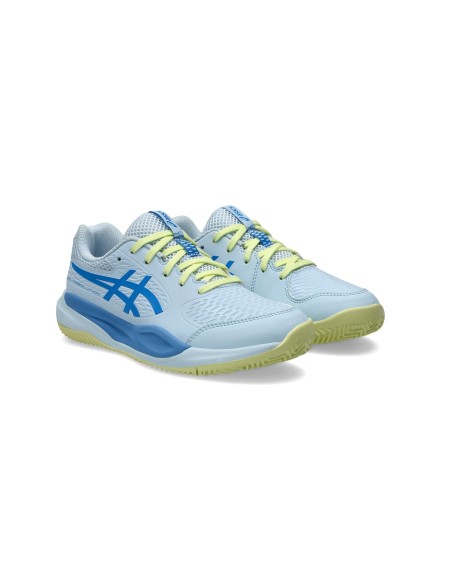 Asics Gel-Resolution X Gs Clay 1044A080-401 Blue Junior |ASICS |Padel shoes