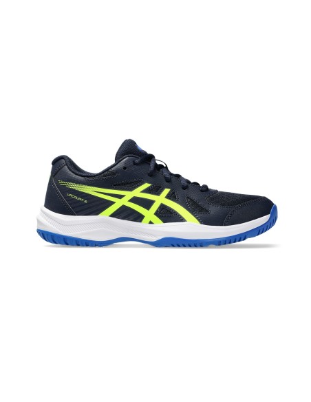 Asics Upcourt 6 Gs Azul Marino Junior 1074A045 |ASICS |Zapatillas de pádel