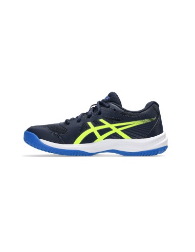 Asics Upcourt 6 Gs Azul Marinho Junior 1074A045 |ASICS |Sapatilhas de padel