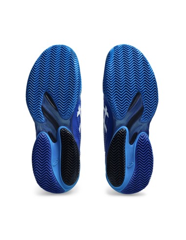 Asics Court Ff 3 Novak Clay 1041A521 Bleu |ASICS |Chaussures de padel