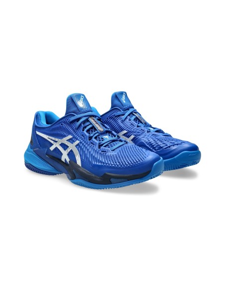 Asics Court Ff 3 Novak Clay 1041A521 Blu |ASICS |Scarpe da padel Asics Court Ff 3 Novak Clay 1041A521 Blu |ASICS |Scarpe da padel