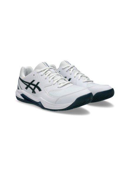 Asics Gel-Dedicate 8 Clay 1041A448-104 Blanc |ASICS |Chaussures de padel