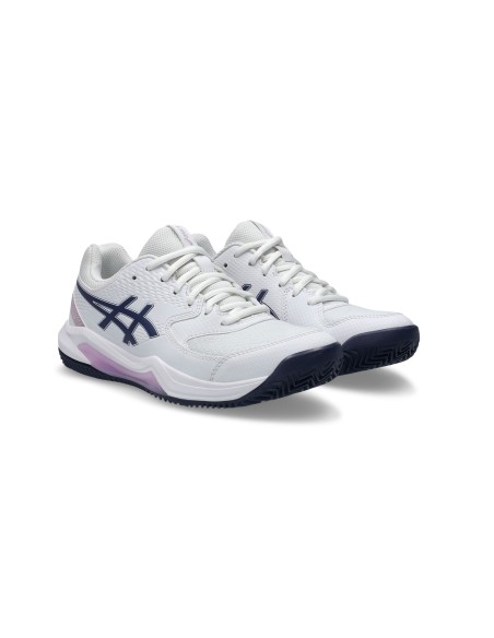 Asics Gel-Dedicate 8 Clay Blanco 1042A255 Mujer |ASICS |Zapatillas de pádel