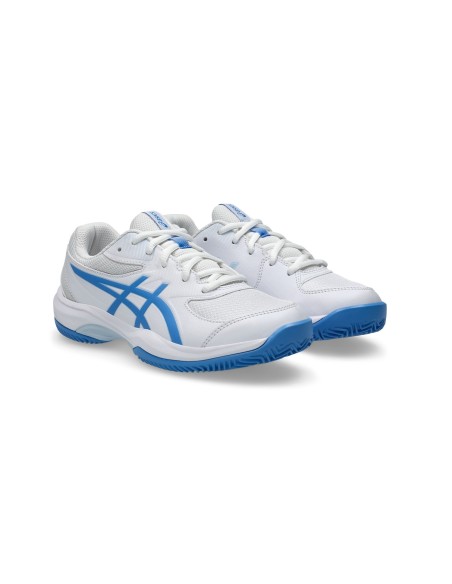 CHAUSSURES JUNIOR ASICS GEL-GAME GS CLAY/OC 1044A082-100 |ASICS |Chaussures de padel