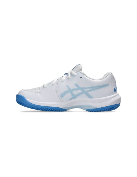 Asics Gel-Game Gs Clay/Oc Bianco Junior 1044A082 |ASICS |Scarpe da padel