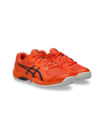 Asics Gel-Game Gs Clay/Oc Orange Junior 1044A082 |ASICS |Chaussures de padel Asics Gel-Game Gs Clay/Oc Orange Junior 1044A082 |ASICS |Chaussures de padel
