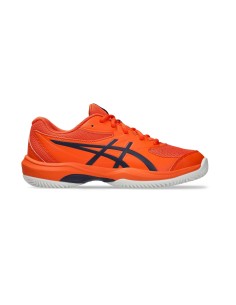 Asics Gel-Game Gs Clay/Oc Laranja Junior 1044A082 |ASICS |Sapatilhas de padel