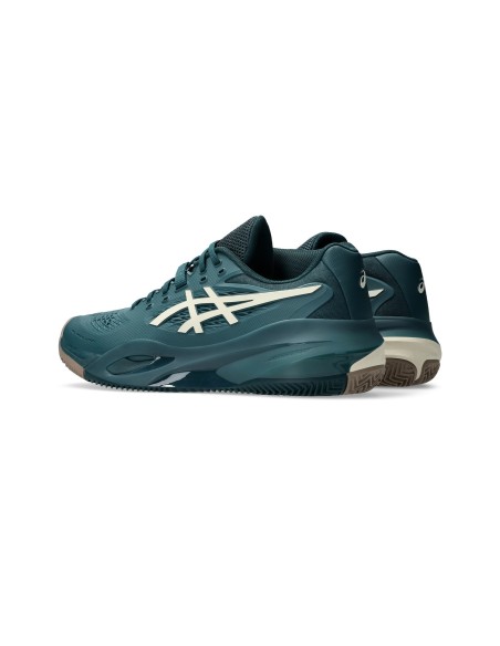 Asics Gel-Resolution X Clay 1041A485-300 Vert |ASICS |Chaussures de padel