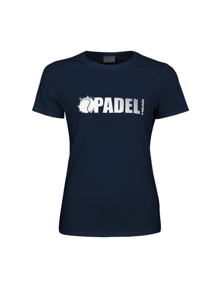 Camiseta Head Padel Font Mujer |HEAD |Vêtements de padel