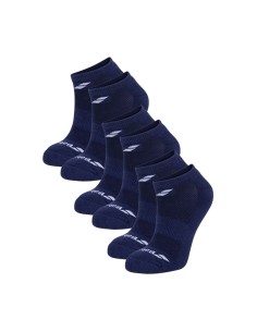 Babolat Invisible Socks 3 Pack Junior Blue |BABOLAT |Socks