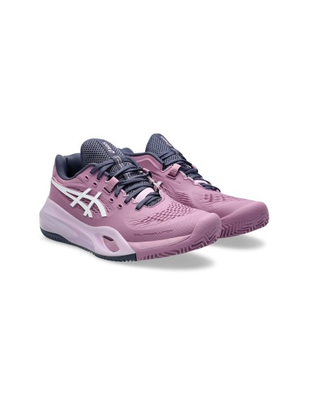 Asics Gel-Resolution X Clay Violeta Mulher 1042A277 |ASICS |Sapatilhas de padel