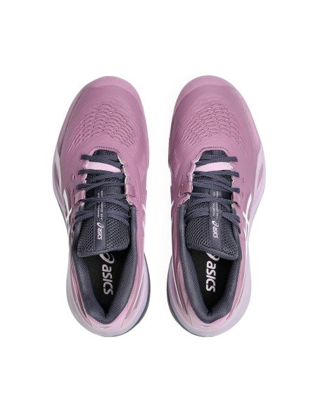 Asics Gel-Resolution X Clay Violeta Mulher 1042A277 |ASICS |Sapatilhas de padel