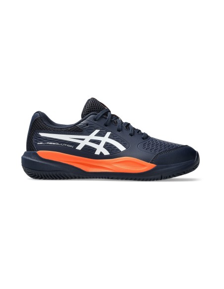 Asics Gel-Resolution X Gs Clay 1044A080-400 Blu Junior |ASICS |Scarpe da padel