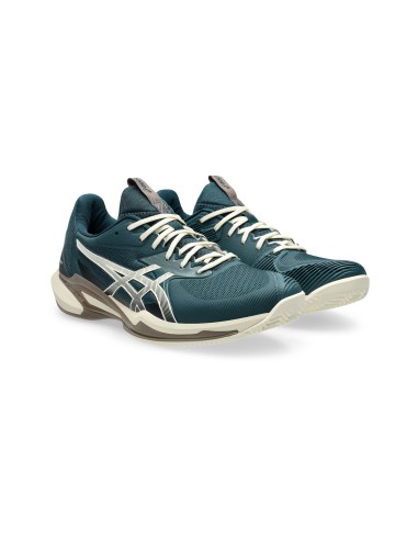 Asics Solution Speed Ff 3 Clay Verde 1041A437-300 |ASICS |Zapatillas de pádel