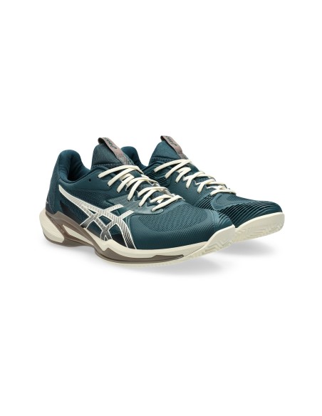 Asics Solution Speed Ff 3 Clay Verde 1041A437-300 |ASICS |Zapatillas de pádel Asics Solution Speed Ff 3 Clay Verde 1041A437-300 |ASICS |Zapatillas de pádel