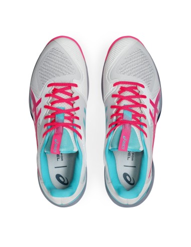 Asics Solution Speed Ff 3 Padel 1041A496-100 Blanco Rosa |ASICS |Padel shoes