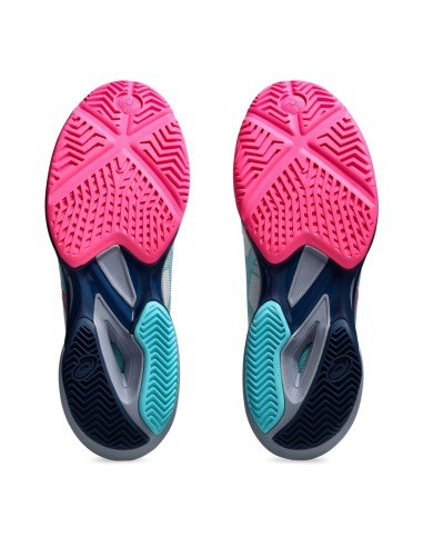 Asics Solution Speed Ff 3 Padel 1041A496-100 Bianco Rosa |ASICS |Scarpe da padel