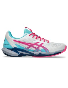 Asics Solution Speed Ff 3 Padel 1041A496-100 White Pink |ASICS |Padel shoes