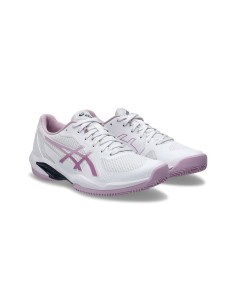 Asics Solution Swift Ff 2 Clay Branco Mulher 1042A267 |ASICS |Sapatilhas de padel 2