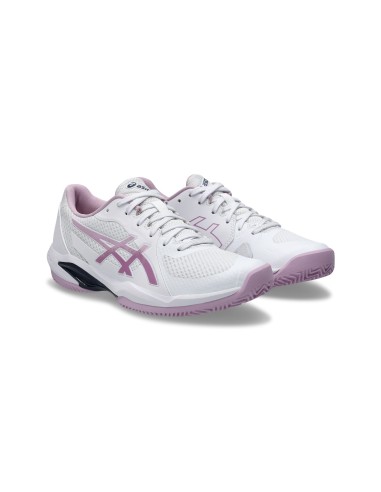 Asics Solution Swift Ff 2 Clay Blanco Mujer 1042A267 |ASICS |Zapatillas de pádel