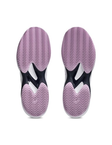 Asics Solution Swift Ff 2 Clay Branco Mulher 1042A267 |ASICS |Sapatilhas de padel