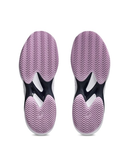 Asics Solution Swift Ff 2 Clay Blanco Mujer 1042A267 |ASICS |Zapatillas de pádel