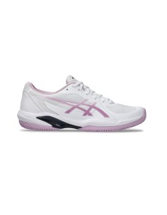 Asics Solution Swift Ff 2 Clay Blanc Femme 1042A267 |ASICS |Chaussures de padel