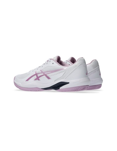 Asics Solution Swift Ff 2 Clay Branco Mulher 1042A267 |ASICS |Sapatilhas de padel