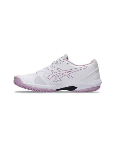 Asics Solution Swift Ff 2 Clay Blanc Femme 1042A267 |ASICS |Chaussures de padel