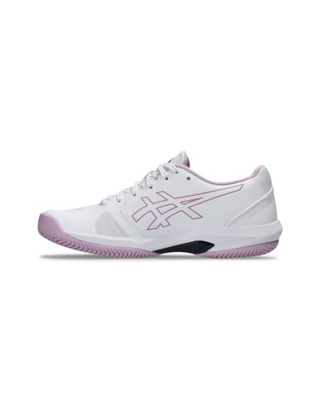Asics Solution Swift Ff 2 Clay Blanc Femme 1042A267 |ASICS |Chaussures de padel