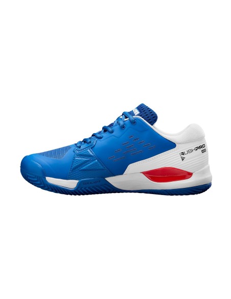 Wilson Rush Pro Ace Clay Azul Wrs334390 |WILSON |Sapatilhas de padel Wilson Rush Pro Ace Clay Azul Wrs334390 |WILSON |Sapatilhas de padel