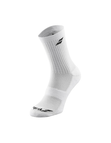 Meias Babolat Pack 3 Pares Branco Junior |BABOLAT |Roupa de padel