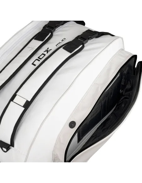 Nox Ml10 Team Bpml10Tewhgr White padel racket bag |NOX |Paddle accessories