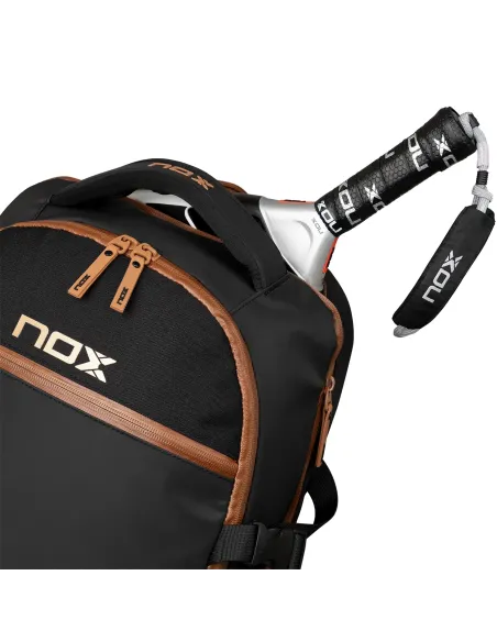 Mochila Nox Luxury Open Series Negro Marrón |NOX |Accessori per padel