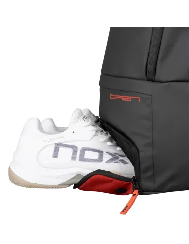 Mochila Nox Luxury Open Series Preto Vermelho |NOX |Acessórios de remo