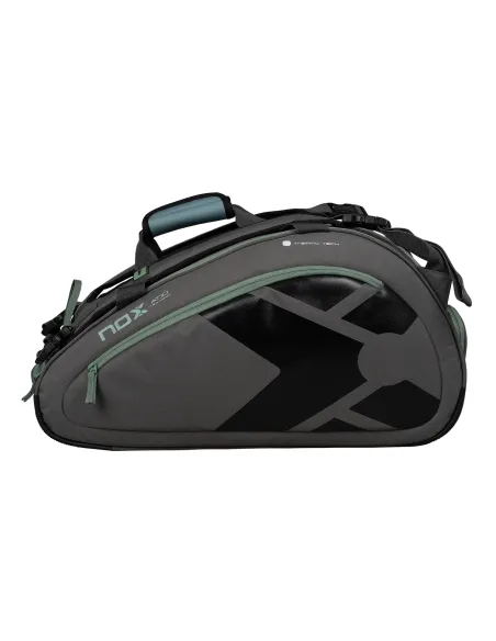 Padel Bag Nox At10 Team Gray Green Bpat10Tegrgr |NOX |Padel Bags