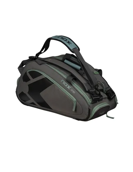 Padel Bag Nox At10 Team Gray Green Bpat10Tegrgr |NOX |Padel Bags